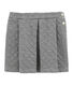 Girl's quilted double knit skirt