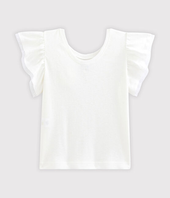Girls' T-Shirt MARSHMALLOW white
