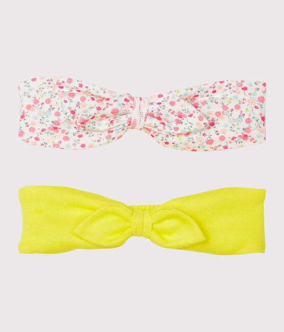 Baby Girls' Plain and Print Headbands - 2-Pack variante 1