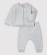 Babies' Grey Organic Cotton Knit Clothing - 2-Pack