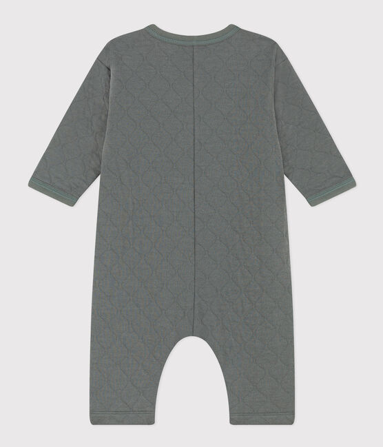 Babies' Quilted Tube Knit Jumpsuit THUYA green