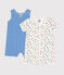 Babies' Cotton Playsuits - 2-Pack variante 1