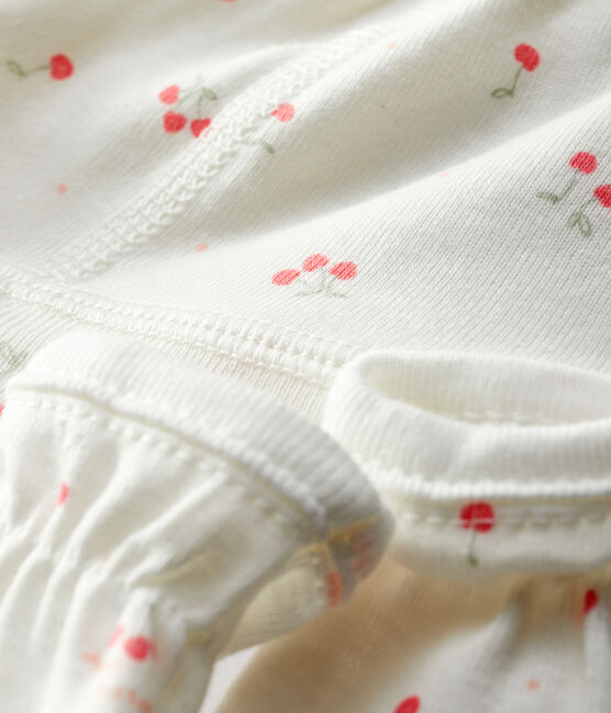 Newborn Babies' Organic Cotton Boat Bonnet and Mittens Set variante 2