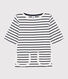 Girls' striped T-shirt