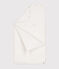 Tube knit baby nest MARSHMALLOW white