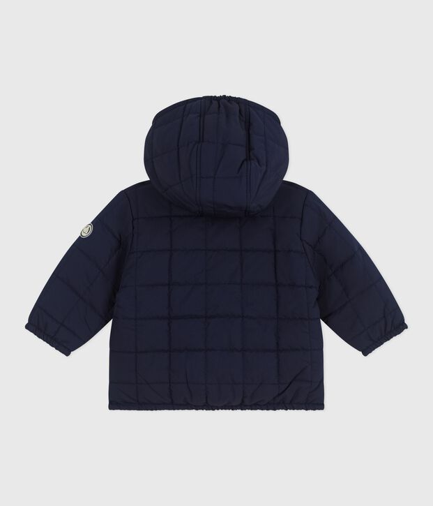 Babies' puffer jacket in plain polyester SMOKING