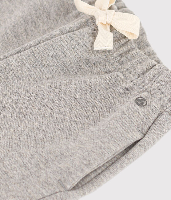 Babies' Fleece Trousers CHATON CHINE grey