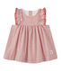 Baby girls' striped poplin dress