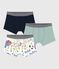 Pack of children's Opera print cotton boxers multicolor