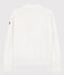 Women's Navy Cotton Pullover MARSHMALLOW white