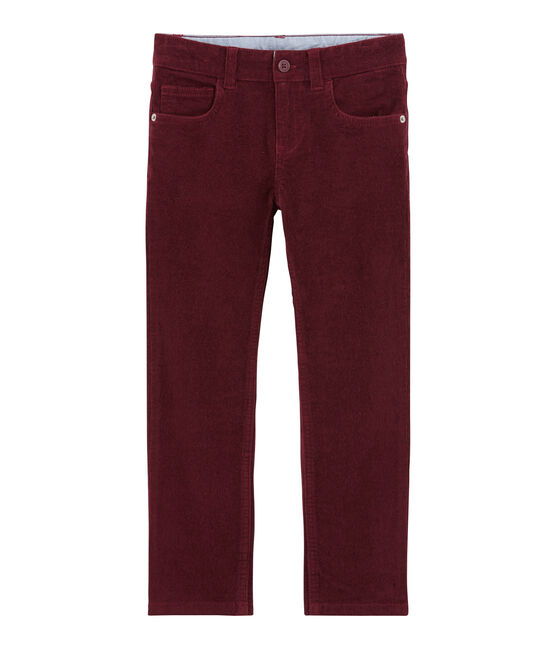 Boy's corduroy trousers OGRE purple