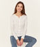 Women's Iconic Cardigan ECUME white