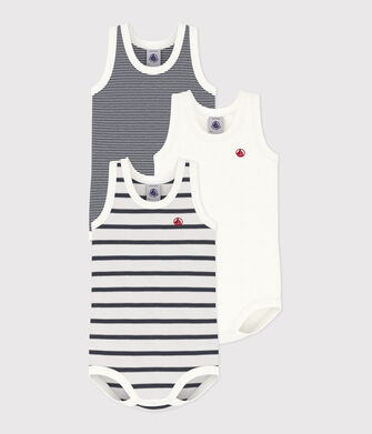 Babies' sleeveless bodysuits - 3-Pack