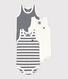 Babies' sleeveless bodysuits - 3-Pack