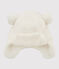 Girls' Woolly Hat MARSHMALLOW white