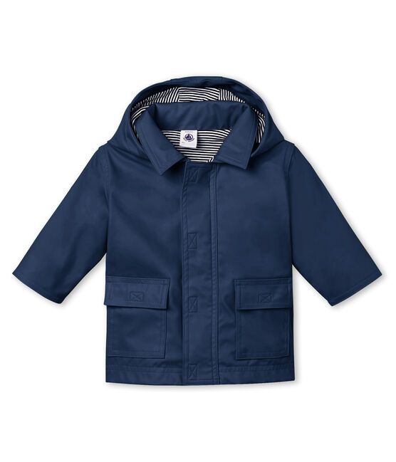 Unisex Iconic Raincoat SMOKING blue