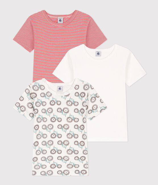 Boys' Tractor Short-Sleeved Cotton T-shirts - 3-Pack variante 1