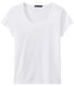 SCOOP NECK women's fine jersey tee
