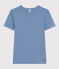 Women's Iconic Cotton Round Neck T-Shirt BEACH blue