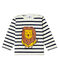 Unisex Co-Created Sailor Top COQUILLE beige/SMOKING CN blue