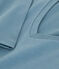 Women's Straight Cotton V-Neck T-Shirt ROVER blue