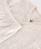 Babies' outfit in plain cotton with embroidery on the chest MONTELIMAR CHINE