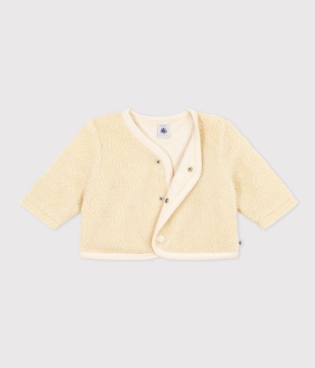 Babies' Sherpa Jacket Ecru