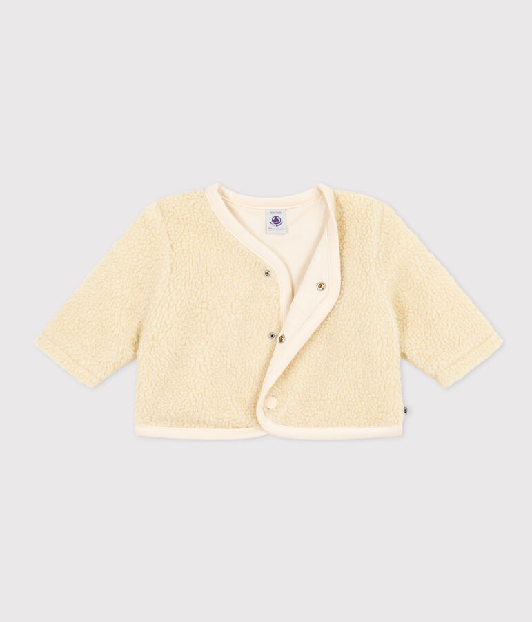 Babies' Sherpa Jacket Ecru