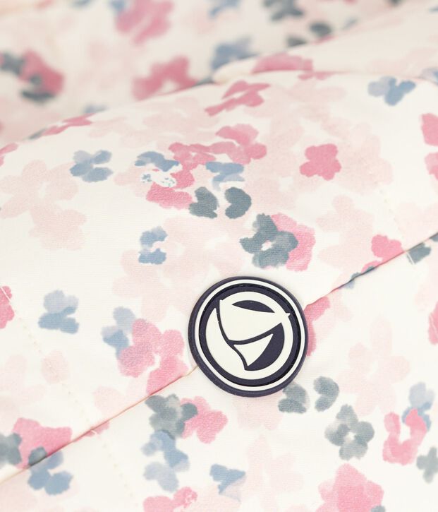 Babies' printed snowsuit Ecru/multicolor