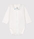 Baby Boys' Organic Cotton Bodysuit with Collar