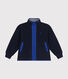 Boy's daytime fleece jacket with a zip