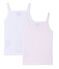 Pack of 2 girl's strap vests variante 1
