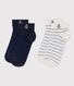 Children's Unisex Ankle Socks - Two-Pack