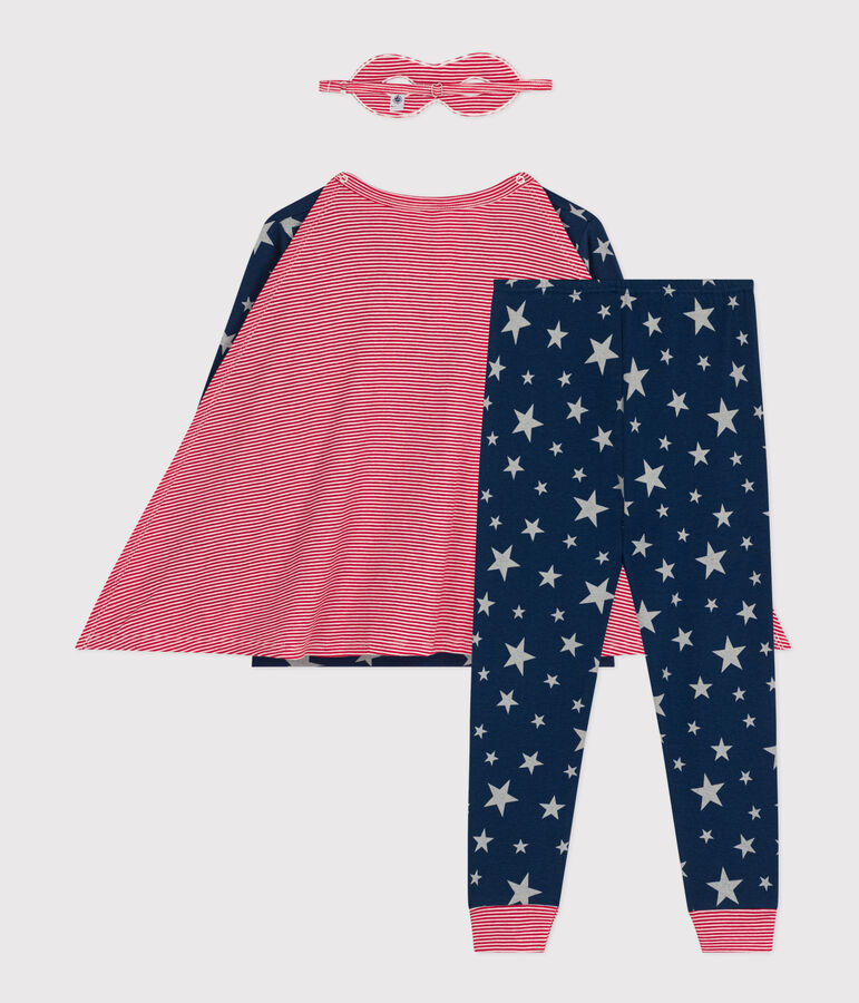 Children's Unisex Fancy Dress Glow in the Dark Cotton Pyjamas INCOGNITO /MULTICO