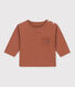 Babies' Long-Sleeved Cotton T-shirt
