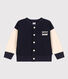 Babies' Fleece Baseball Jacket