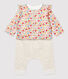Baby Girls' Floral Wool and Organic Cotton Clothing - 3-Pack