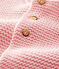 Baby girl's wool and cotton mix cardigan MINOIS pink