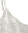 Chemise à bretelles femme en coton léger BELUGA CHINE grey