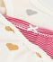 Pack of children's heart-print cotton pants variante 1