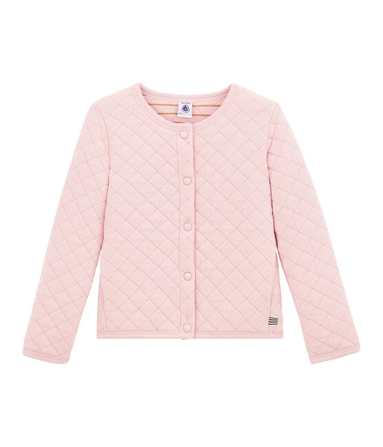 Girl's cardigan JOLI pink/DORE yellow