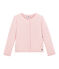 Girl's cardigan JOLI pink/DORE yellow