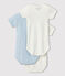 Short-Sleeved Cotton Bodysuits - 3-Pack variante 1