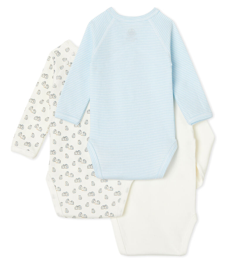 Babies' Long-Sleeved Bodysuit - 3-Piece Set multicolor