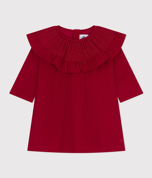 Babies' dress and tights gift set multicolor