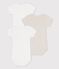 Short-Sleeved Cotton Bodysuits - 3-Pack variante 1
