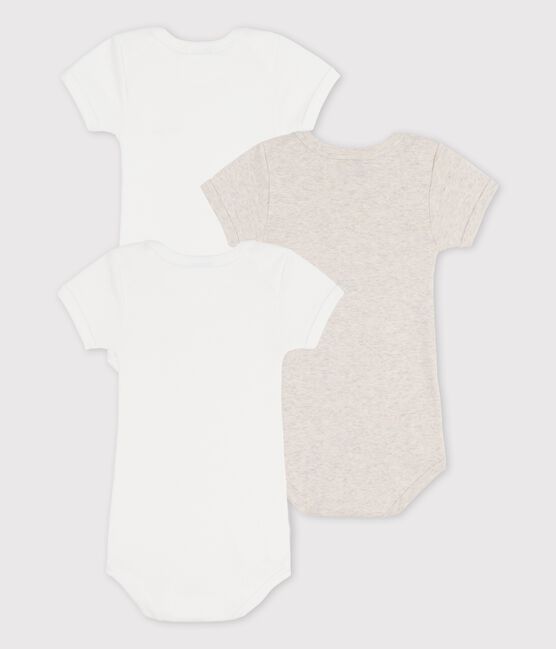 Short-Sleeved Cotton Bodysuits - 3-Pack variante 1