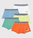 Boys' Fruit Pattern Boxer Shorts - 5-Pack