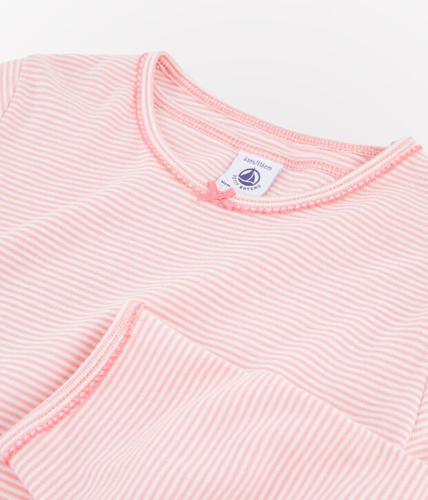 Girls&rsquo; Ribbed Pyjamas - 2-Piece Set multicolor