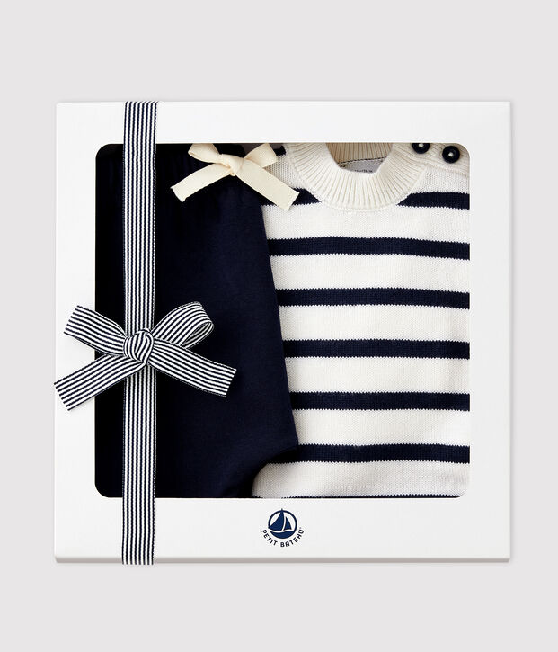 Baby's Pullover and Trousers Gift Set multicolor
